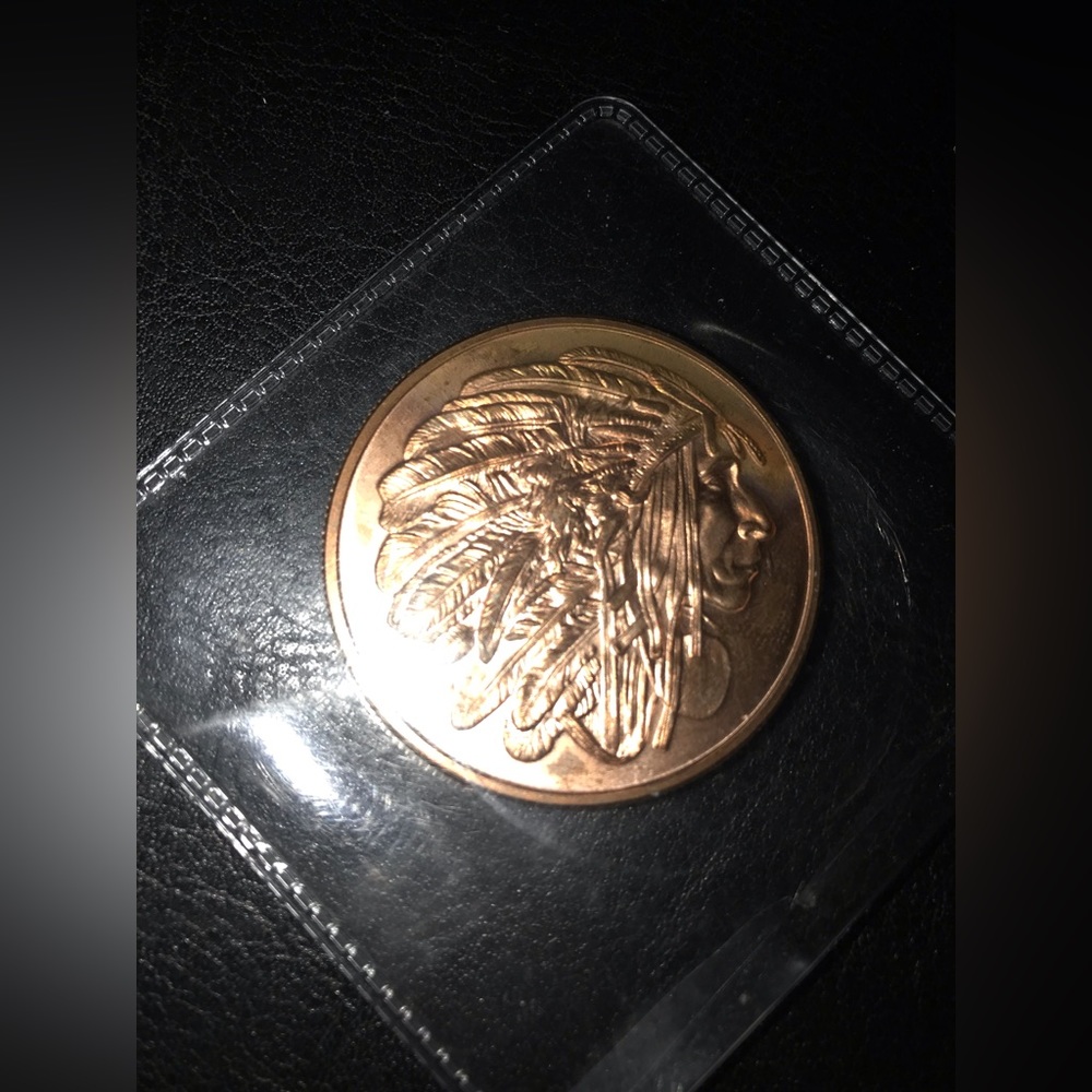 Copper silver rounds there is three designs and are .999 percent pure. ALL Mint